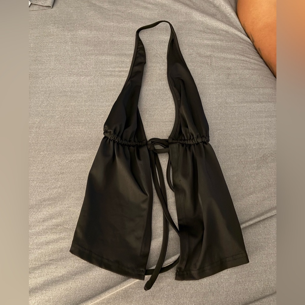 SHEIN Black halter Top